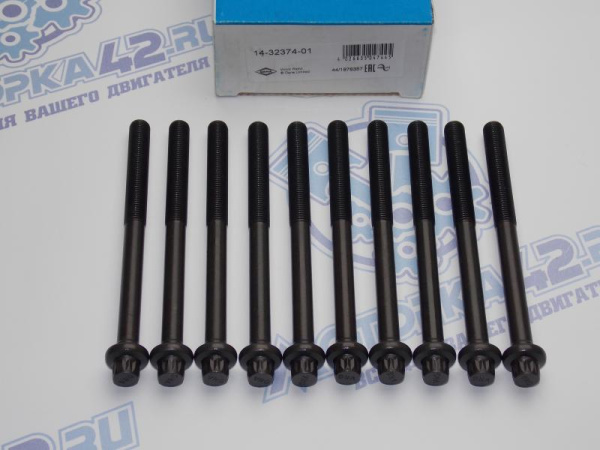 Комплект болтов ГБЦ 10шт VICTOR REINZ MAZDA Z6, ZY