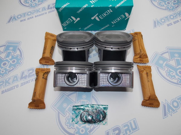 Поршни TEIKIN к-кт 4шт ремонт +0,50 LIFAN X60, Solano 1,8