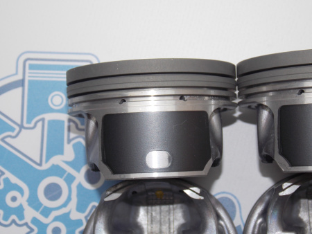 Поршни + кольца TEIKIN к-кт ремонт +0,50 VAG CAXA, CNVA, CMSA