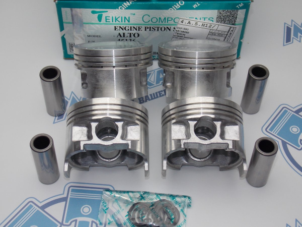 Поршни TEIKIN к-кт 4шт ремонт +0,50 SUZUKI K10A