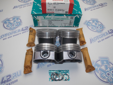 Поршни + кольца 4шт ремонт +0,50 VAG 1.8T AEB