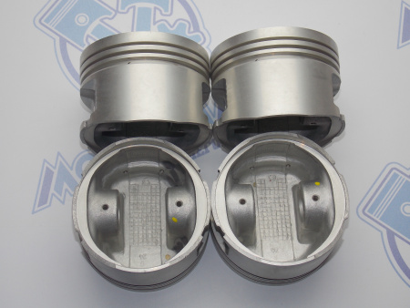Поршни + кольца 4шт ремонт +1,00 NISSAN GA15DE