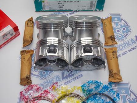 Поршни + кольца 4шт стандарт HONDA B20B 99-