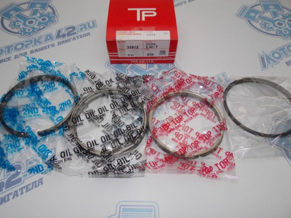 Кольца поршневые TPR стандарт TOYOTA 2С, 3С