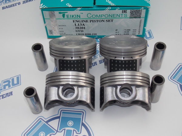 Поршни TEIKIN к-кт 4шт стандарт HONDA L13A / LEA 07-
