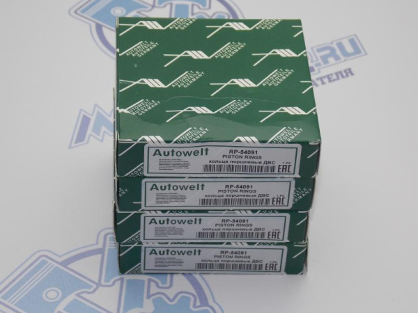 Кольца AUTOWELT к-кт 4шт ремонт +0,50 FORD 1.5 EcoBoost