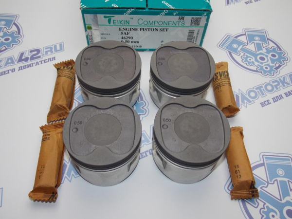 Поршни TEIKIN к-кт 4шт ремонт +0,50 TOYOTA 5A-F