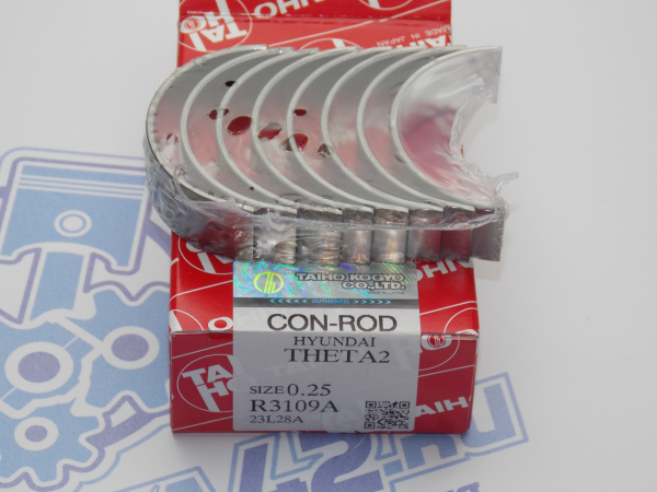 Вкладыши шатунные TAIHO ремонт +0,25 Hyundai / Kia G4K*