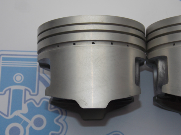 Поршни + кольца к-кт 4шт ремонт +0,50 HOVER H3 4G63S4M