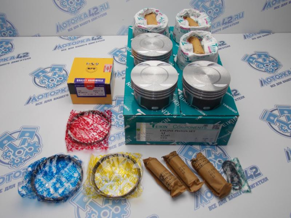 Поршни + кольца к-кт 6шт стандарт MAZDA / FORD AJ-DE