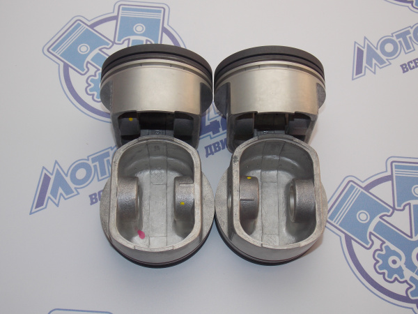 Поршни + кольца 4шт ремонт +0,50 DAIHATSU K3-VE
