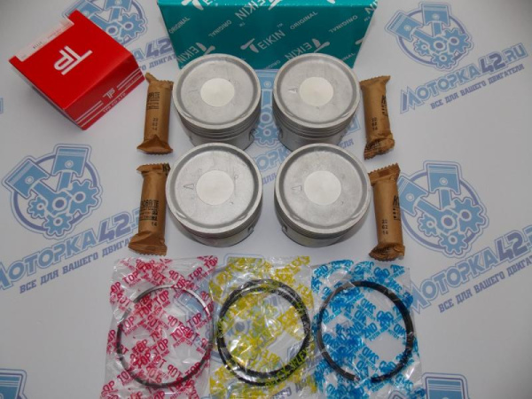 Поршни + кольца TEIKIN к-кт 4шт ремонт +0,50 4G69S4N