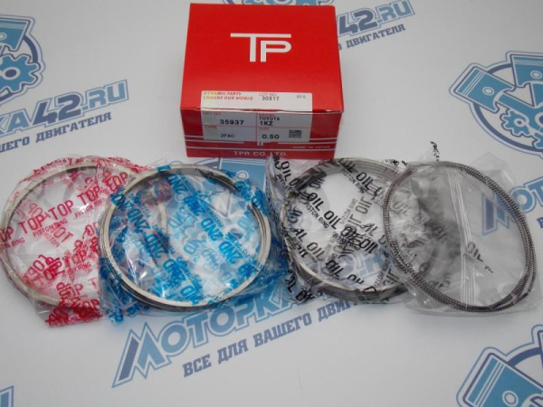 Кольца поршневые TPR ремонт +0,50 TOYOTA 1KZ
