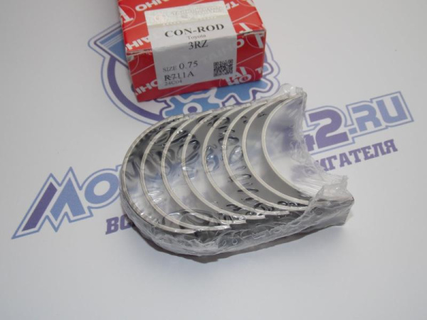 Вкладыши шатунные TAIHO ремонт +0,75 TOYOTA 3RZ-FE, 1RZ