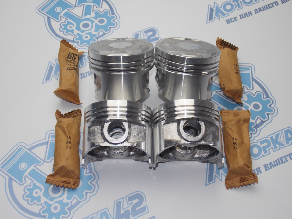 Поршни TEIKIN к-кт 4шт ремонт +0,50 MMC 4G13 II