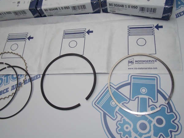 Кольца KOLBENSCHMIDT к-кт 4шт ремонт +0,5 FORD 1.8