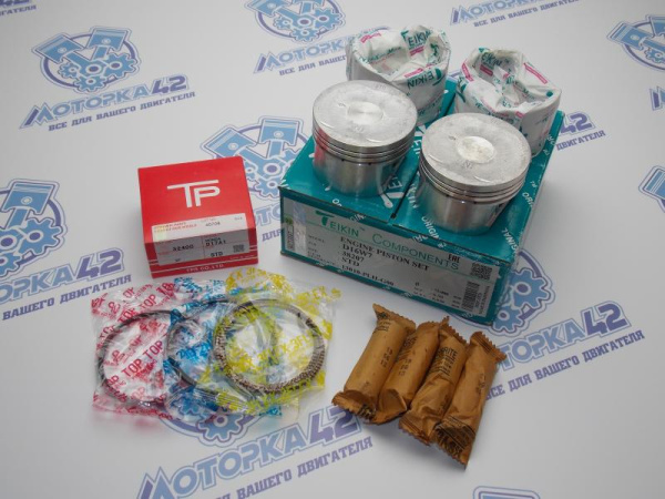 Поршни + кольца к-кт 4шт стандарт HONDA D16W7