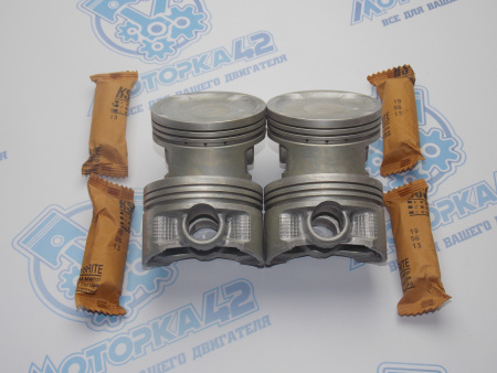 Поршни TEIKIN к-кт 4шт ремонт +1,00 HONDA D15-II