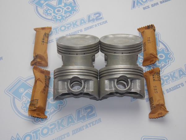 Поршни TEIKIN к-кт 4шт ремонт +1,00 HONDA D15-II