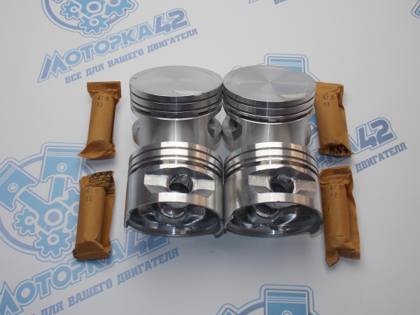 Поршни + кольца к-кт 4шт стандарт HYUNDAI G4EB, G4EK 12v