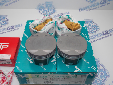 Поршни + кольца к-кт 4шт ремонт +0,50 GM A18XER, A18XEL
