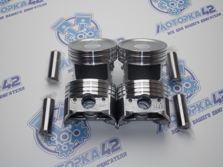 Поршни + кольца к-кт 4шт стандарт HOVER 2,4 4G69S4N