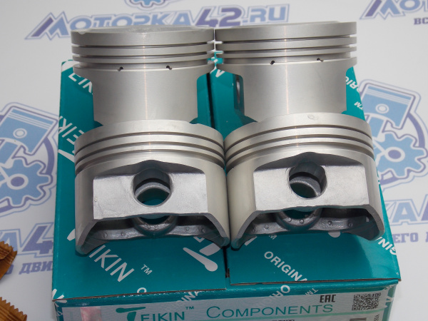 Поршни + кольца ремонт +0,50 G4EC ТагАЗ Акцент