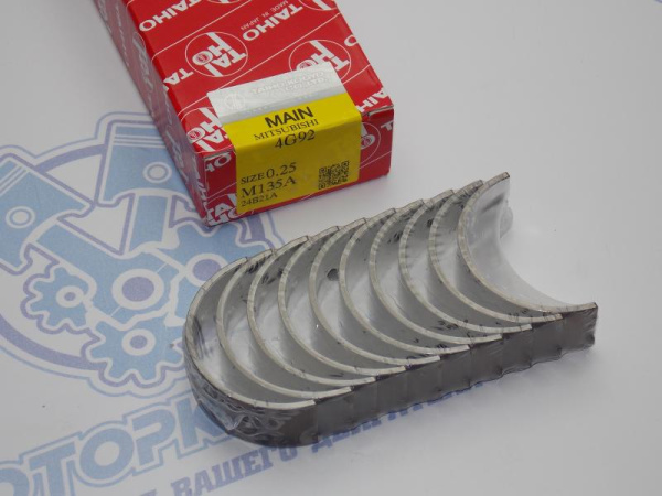 Вкладыши коренные TAIHO ремонт +0,25 MMC 4G91, 4G92, 4G93 '91-