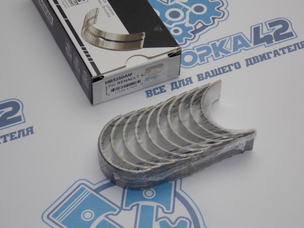 Вкладыши коренные стандарт RENAULT K4J, K4M, K7M 7/3