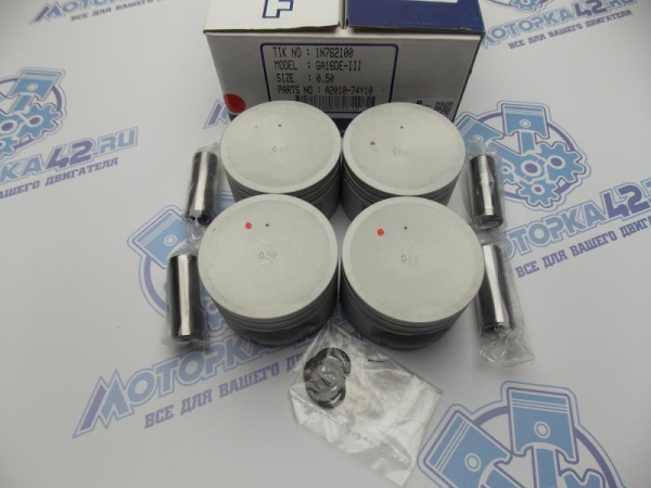 Поршни TIK к-кт 4шт ремонт +0,50 NISSAN GA16