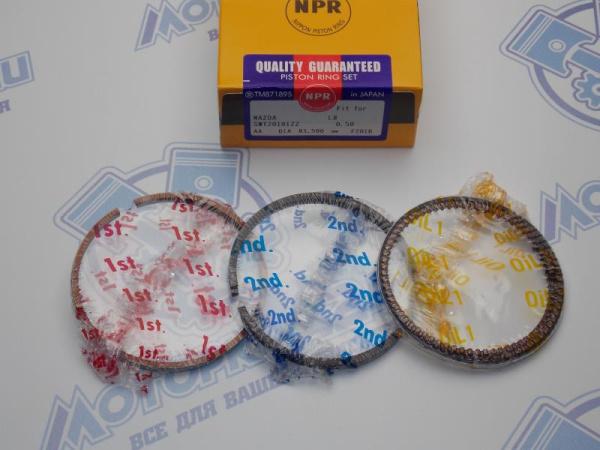 Кольца NPR к-кт 4шт ремонт +0,5 FORD 1.8