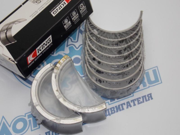 Вкладыши коренные KING стандарт 1.6L NEXIA