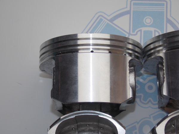 Поршни + кольца к-кт 4шт ремонт +0,50 MMC 4G64 II '98-