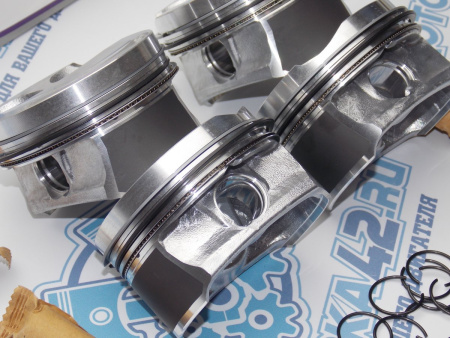 Поршни + кольца к-кт 4шт ремонт +0,50 EP6, N12B16 UM