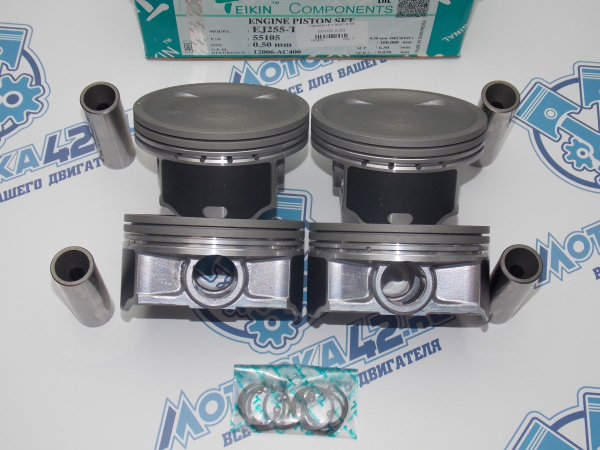 Поршни TEIKIN к-кт 4шт ремонт +0,50 SUBARU EJ255, EJ257