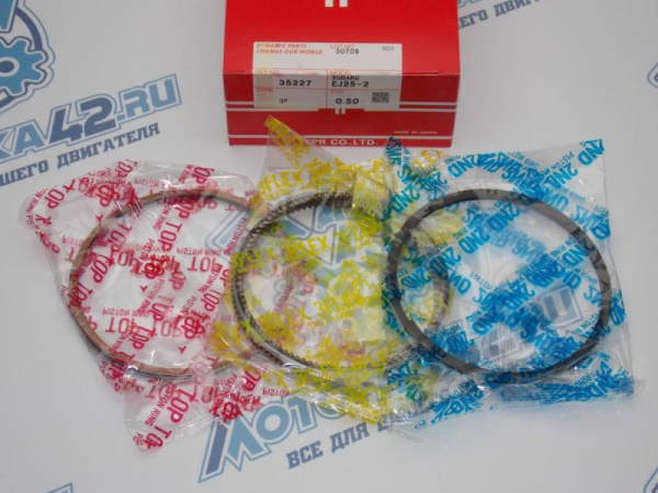 Кольца поршневые TPR ремонт +0,50 SUBARU EJ25 '98-