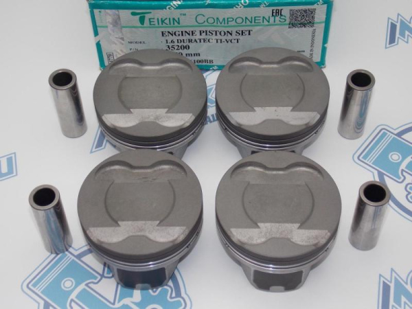 Поршни TEIKIN к-кт 4шт ремонт +0,50 FORD 1,6 PNDA