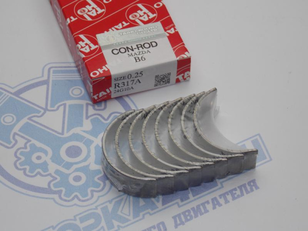 Вкладыши шатунные TAIHO ремонт +0,25 MAZDA B6, BJ, BP '86-