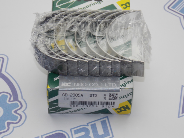 Вкладыши шатунные NDC стандарт SUBARU EJ20, EJ22, EJ25 '98-