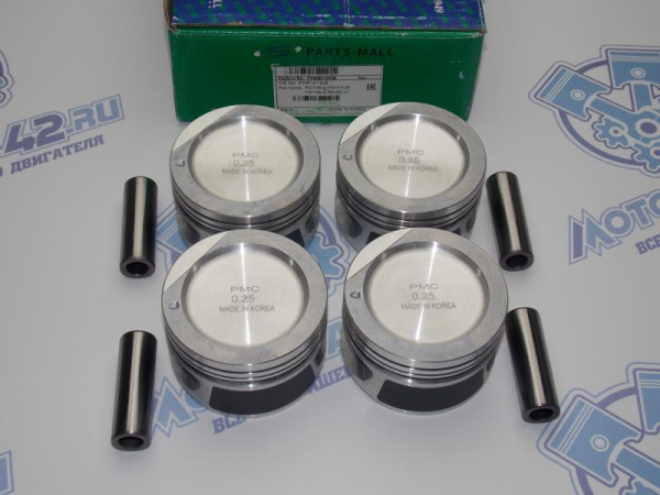 Поршни PMS к-кт 4шт ремонт +0,25 GM G15MF, G15SF