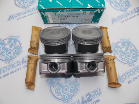 Поршни TEIKIN к-кт 4шт ремонт +0,50 SUBARU EJ20