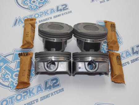 Поршни + кольца к-кт 4шт стандарт HYUNDAI G4FJ -'15, G4FD