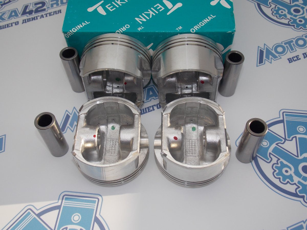 Поршни TEIKIN к-кт 4шт ремонт +0,50 HONDA P2C