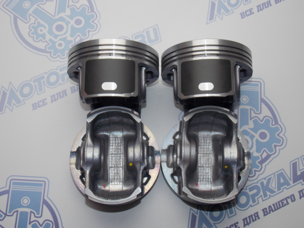 Поршни и кольца к-кт 4шт ремонт +0,50 HONDA K24Z3