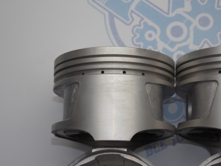 Поршни + кольца к-кт 4шт ремонт +0,50 Lifan LF479Q2, Geely MR479QA