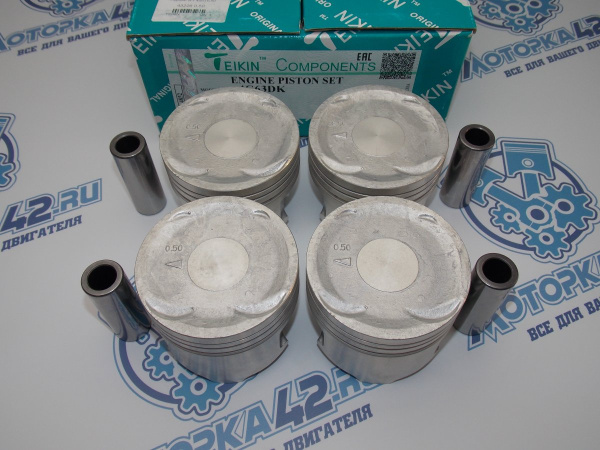 Поршни TEIKIN к-кт 4шт ремонт +0,50 MMC 4G63K