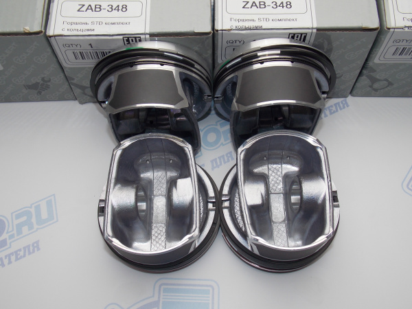 Поршни + кольца к-кт 4шт стандарт EP6, N12B16