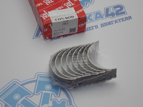Вкладыши шатунные TAIHO ремонт +0,25 TOYOTA 3RZ-FE, 1RZ
