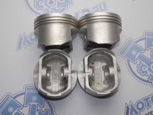 Поршни TEIKIN к-кт 4шт ремонт +1,00 HYUNDAI G4EC