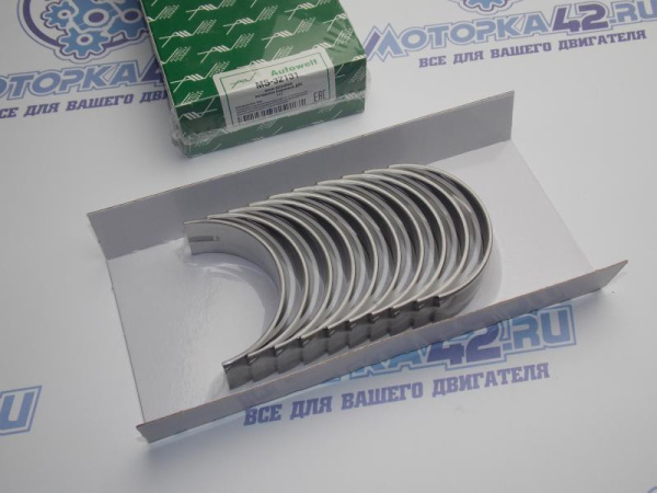 Вкладыши коренные AW ремонт +0.25мм Hyundai / Kia J3